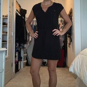 Black swimsuit cover up